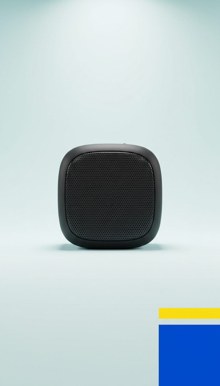 Bluetooth Speaker With Neon Accent